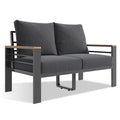 Aoxun Aluminum Patio Furniture Set 7 Seats, Oversized Outdoor Sectional with Washable Thick Cushions, Coffee Table and Waterproof Cover, Patio Conversation Sets for Porch, Balcony, Deck