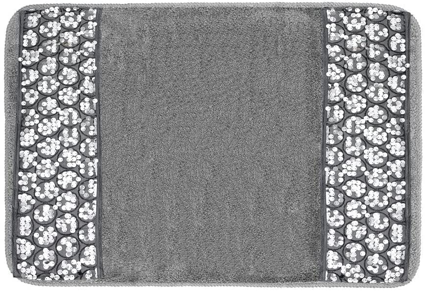 Zahari Home Rose Vine Bathroom Towel Set - 3 Piece Towel Set in Beige - Modern Decor, Unique Design