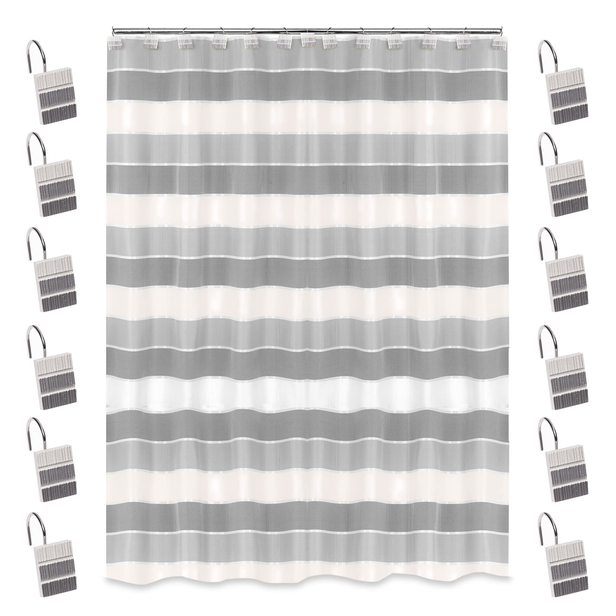 Zahari Home Rose Vine Bathroom Towel Set - 3 Piece Towel Set in Beige - Modern Decor, Unique Design