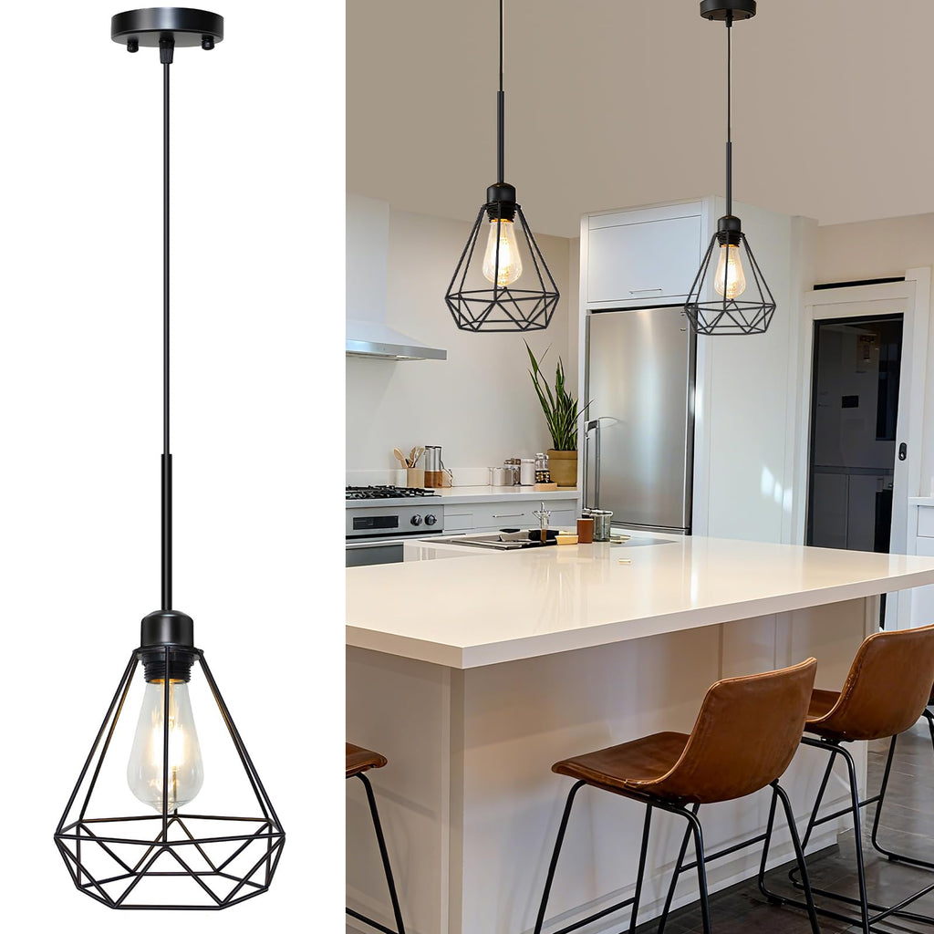 Hanging Lamps Rattan Pendant Light Hanging Lights 16.4ft Plug in Cord Pendant Light Fixture Plug Into Wall Outlet Pendant Lighting with On Off Switch for Bedroom Living (Egg Shade)