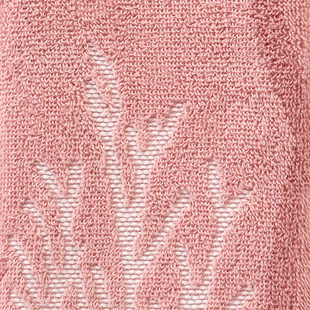 SKL Home Ocean Coral Sculpted 100% Cotton Premium 2-Piece Hand Towel Set, 450 GSM, Reversible Jacquard, Soft & Absorbent, Tropical/Coastal/Beach/Resort for Bath/Kitchen/Bar & Gift, Coral