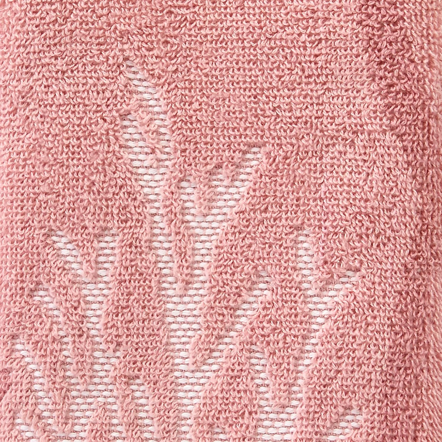 SKL Home Ocean Coral Sculpted 100% Cotton Premium 2-Piece Hand Towel Set, 450 GSM, Reversible Jacquard, Soft & Absorbent, Tropical/Coastal/Beach/Resort for Bath/Kitchen/Bar & Gift, Coral