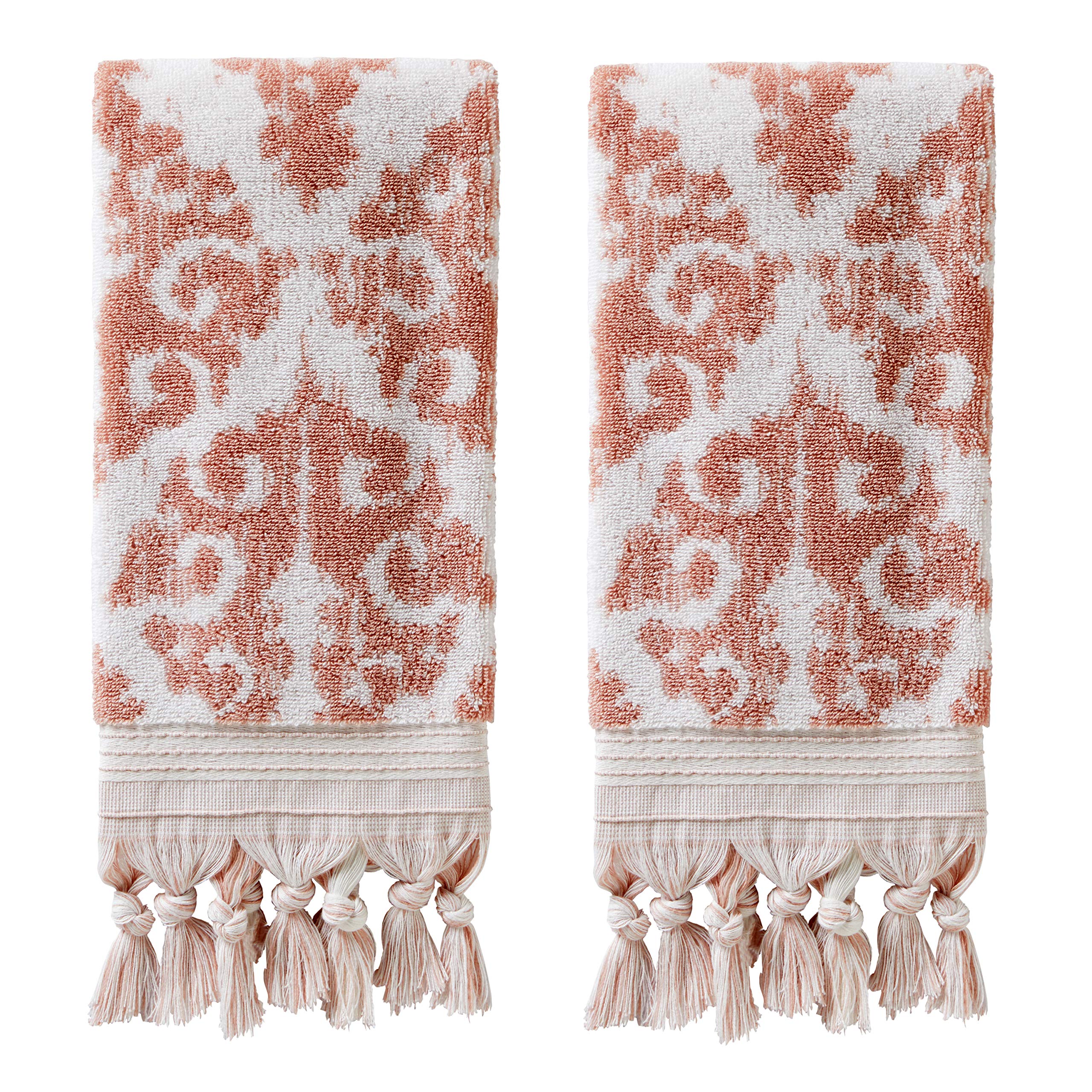 SKL Home Mirage Fringe 100% Turkish Cotton Bath Towel, Taupe 54.00" x 28.00"